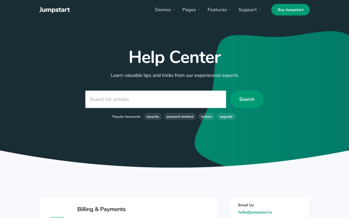 Help Center Home